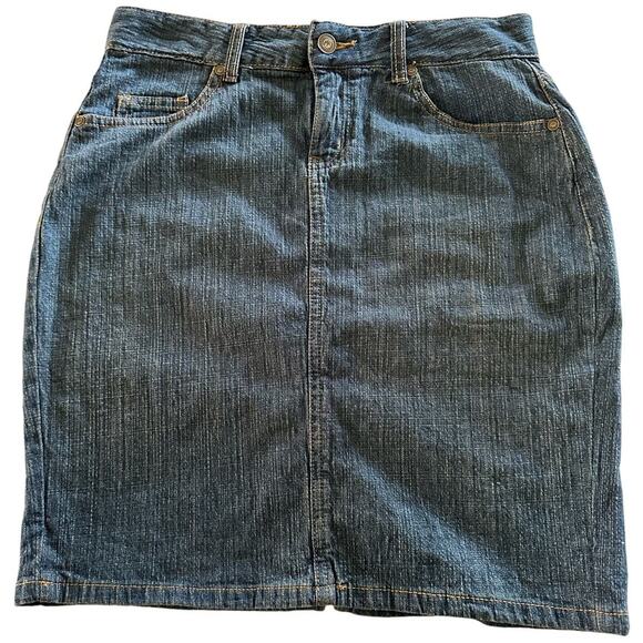 Tex by Max‎ Azria Denim Skirt size 2 - Picture 1 of 4